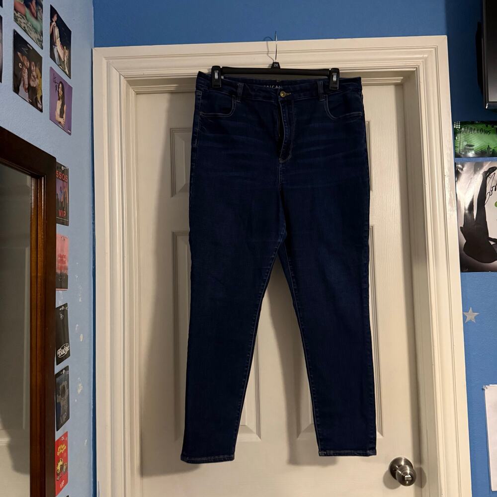 American Eagle curvy super hi-rise jegging in size 18 regular